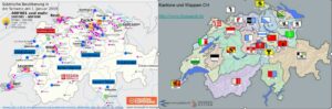 karte wandergebiete schweiz